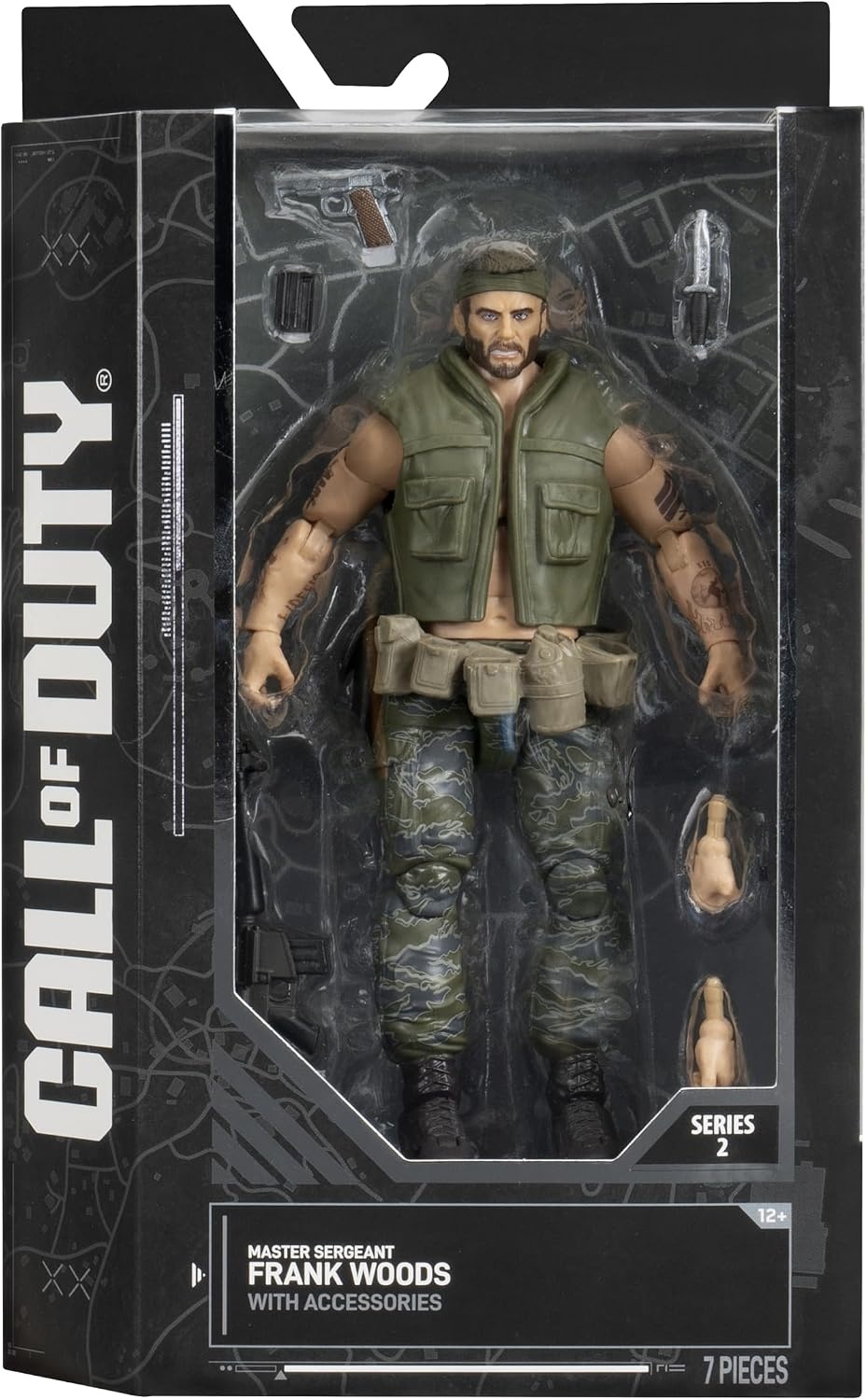 image:imageCall of Duty Frank Woods Hardened Edition 65inch Articulated Figure with Swappable Hands and Weapon Accessories