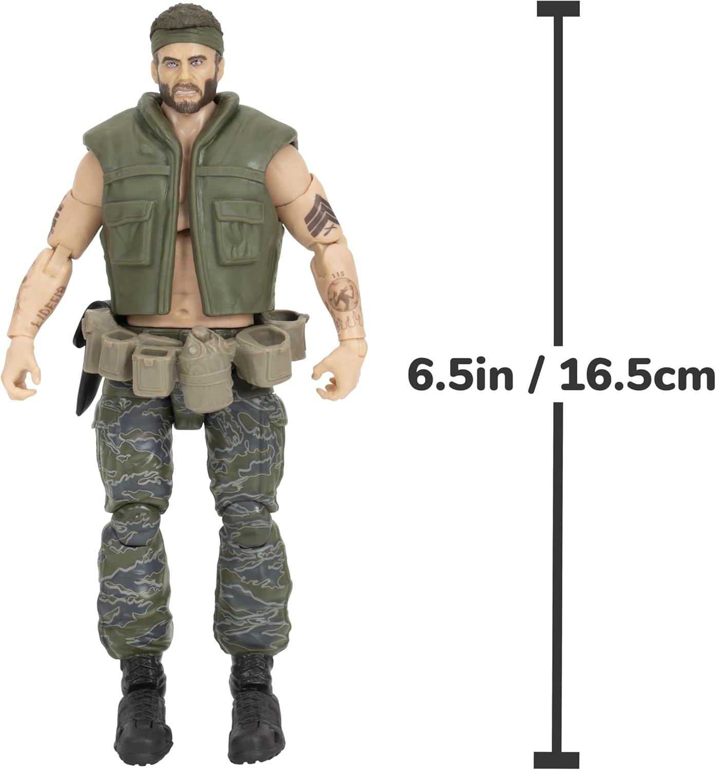 image:imageCall of Duty Frank Woods Hardened Edition 65inch Articulated Figure with Swappable Hands and Weapon Accessories