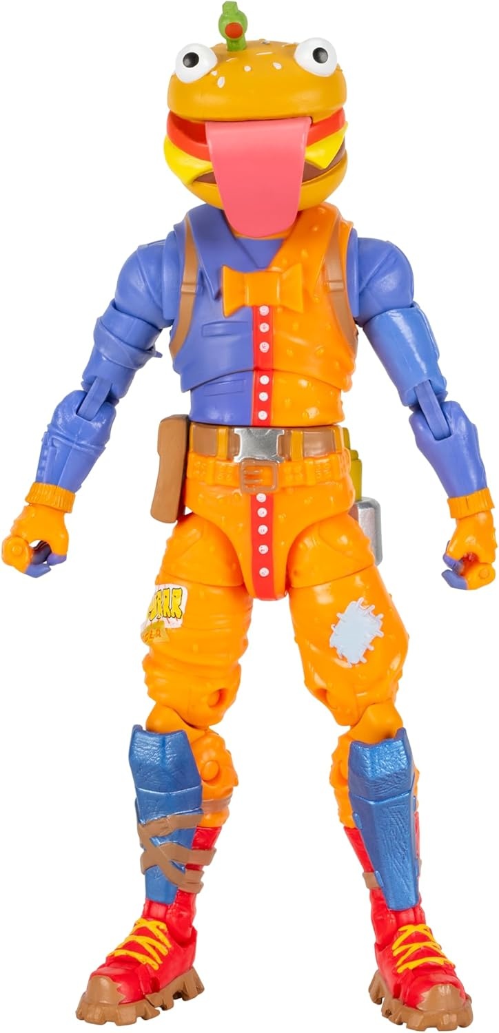 image:imageFortnite Legendary Wild Card 6inch Articulated Figure with Harvesting Tool Back Bling and Code for Bonus Virtual ItemBeef Boss
