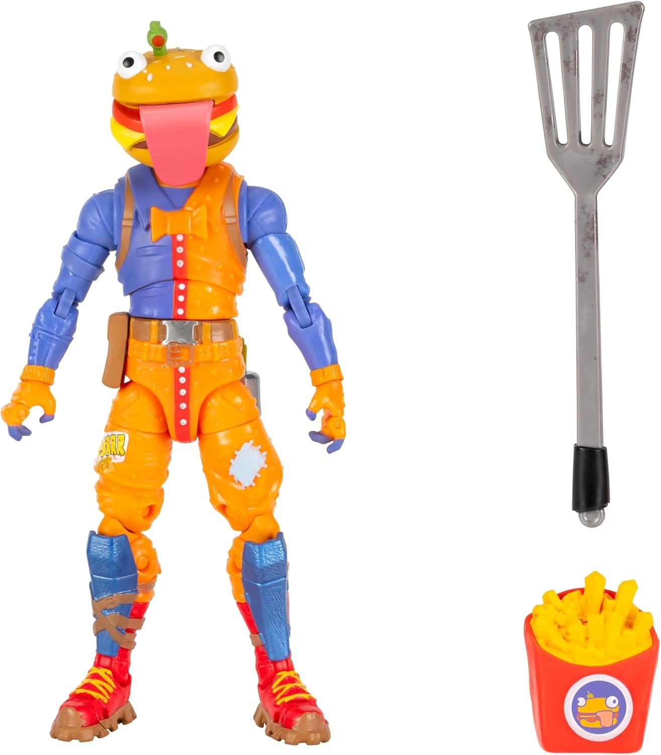 image:imageFortnite Legendary Wild Card 6inch Articulated Figure with Harvesting Tool Back Bling and Code for Bonus Virtual ItemBeef Boss