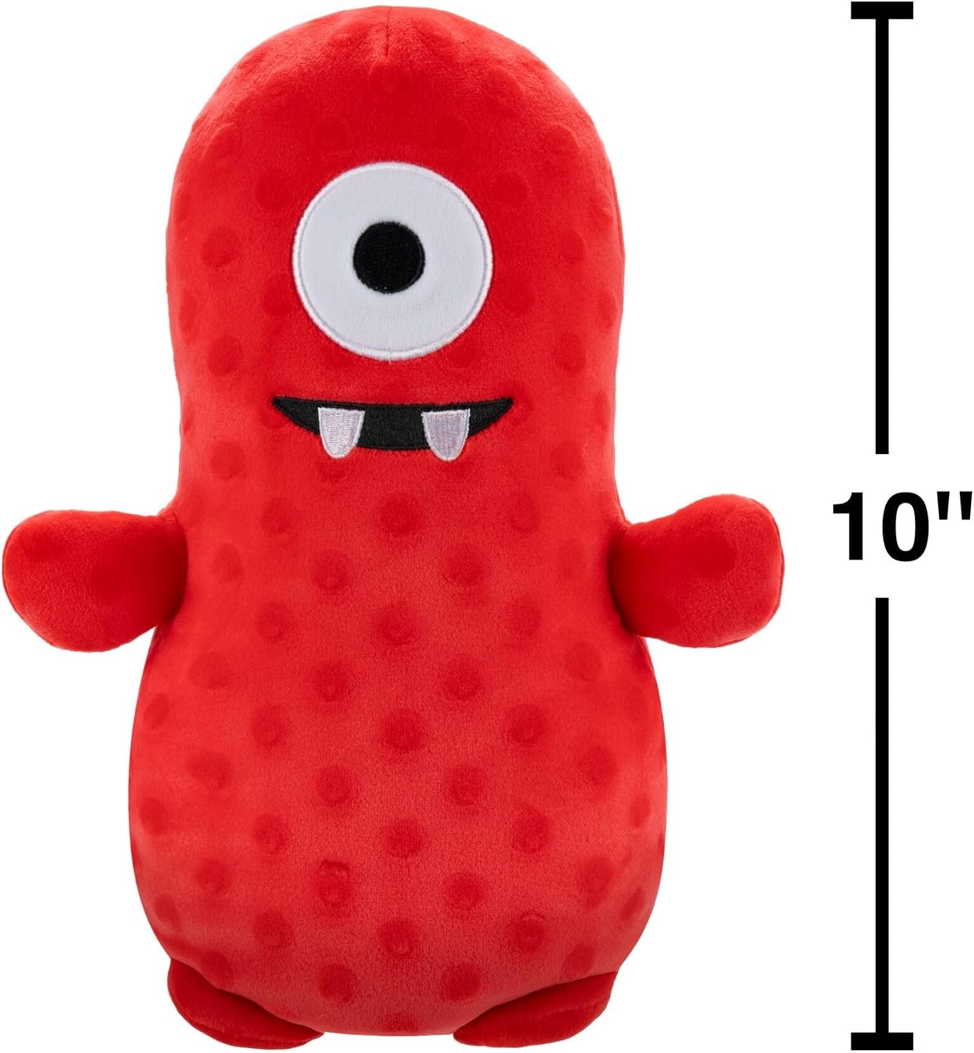 image:imageSquishmallows Original Yo Gabba Gabba 10in Plex HugMees Ultrasoft Official Jazwares Plush MediumSizedMuno