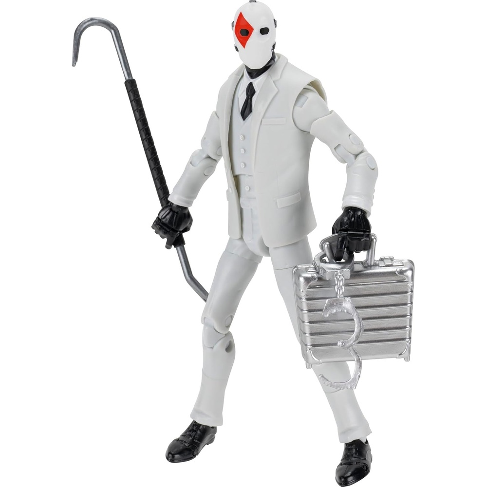 image:imageFortnite Legendary Wild Card 6inch Articulated Figure with Harvesting Tool Back Bling and Code for Bonus Virtual ItemWild Card