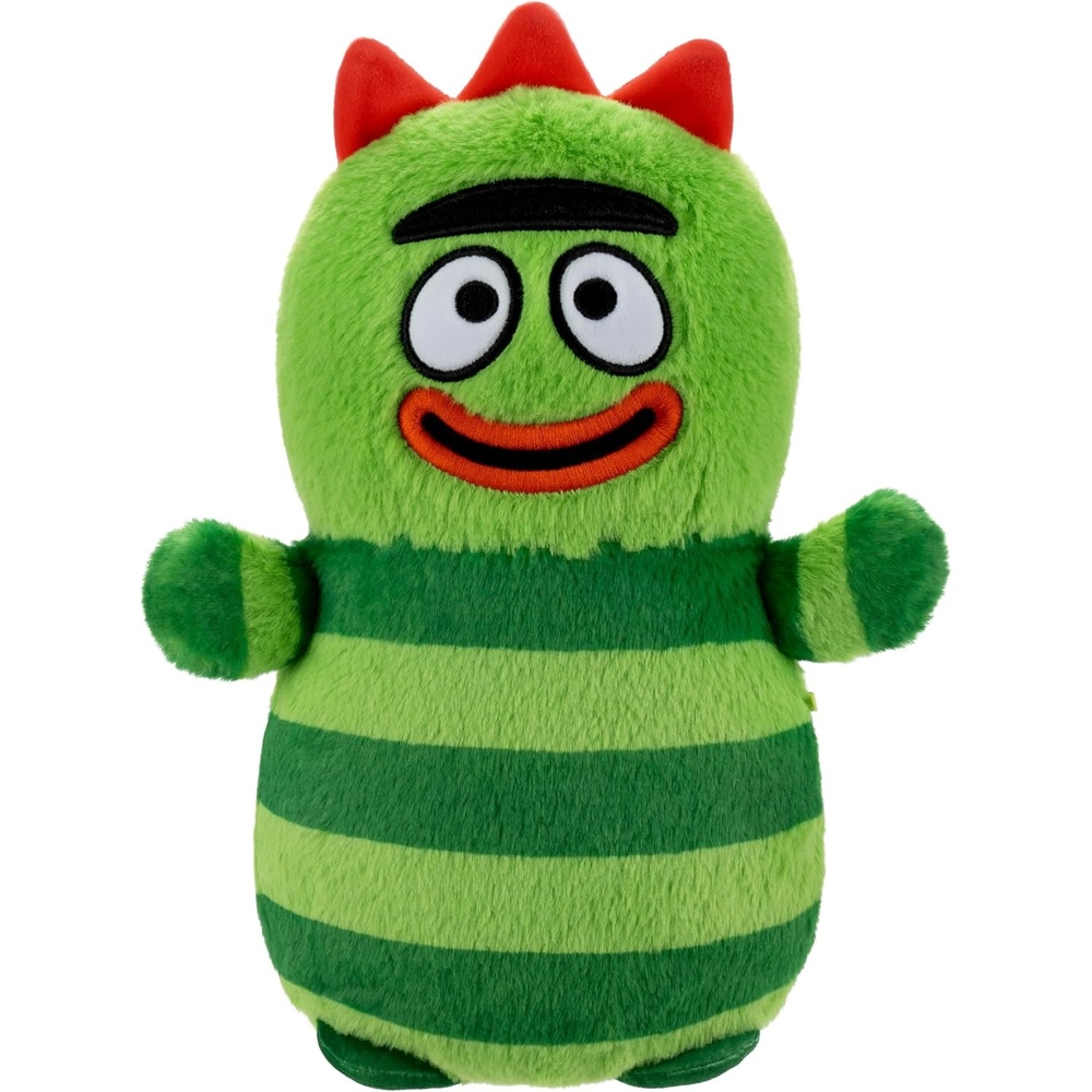 image:imageSquishmallows Original Yo Gabba Gabba 10in Plex HugMees Ultrasoft Official Jazwares Plush MediumSizedBrobee