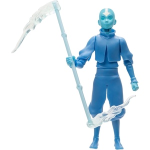 image:imageJazwares Avatar The Last Airbender Avatar Aang Book One  45Inch Scale Figure with Staff Air Effects and Battle ActionsAvatar Aang Book One