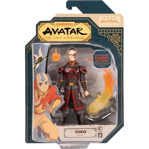 image:imageJazwares Avatar The Last Airbender Avatar Aang Book One  45Inch Scale Figure with Staff Air Effects and Battle ActionsZuko Book One