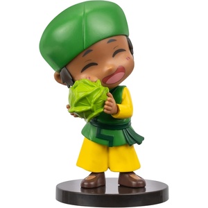 image:imageJazwares Avatar The Last Airbender Suki  4Inch Mini Figure in Kawaii Style in Dynamic Pose with Display BaseCai