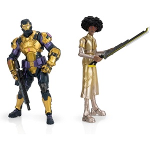 image:imageJazwares Fortnite Doctor Slone and Gunnar Battle Chest  Two 4inch Figures with Accessories in Premium Packaging