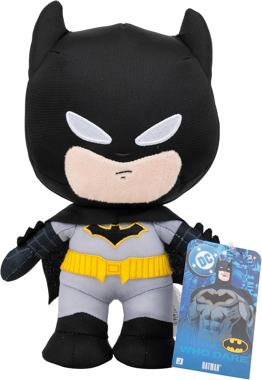 image:imageDC Batman Plush 8Inch Stuffed Collectible Super Hero Toy from Warner Bros Officially Licensed Ages 3Batman