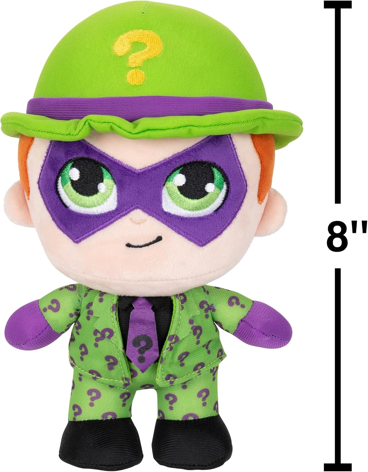 image:imageDC Batman Plush 8Inch Stuffed Collectible Super Hero Toy from Warner Bros Officially Licensed Ages 3Riddler
