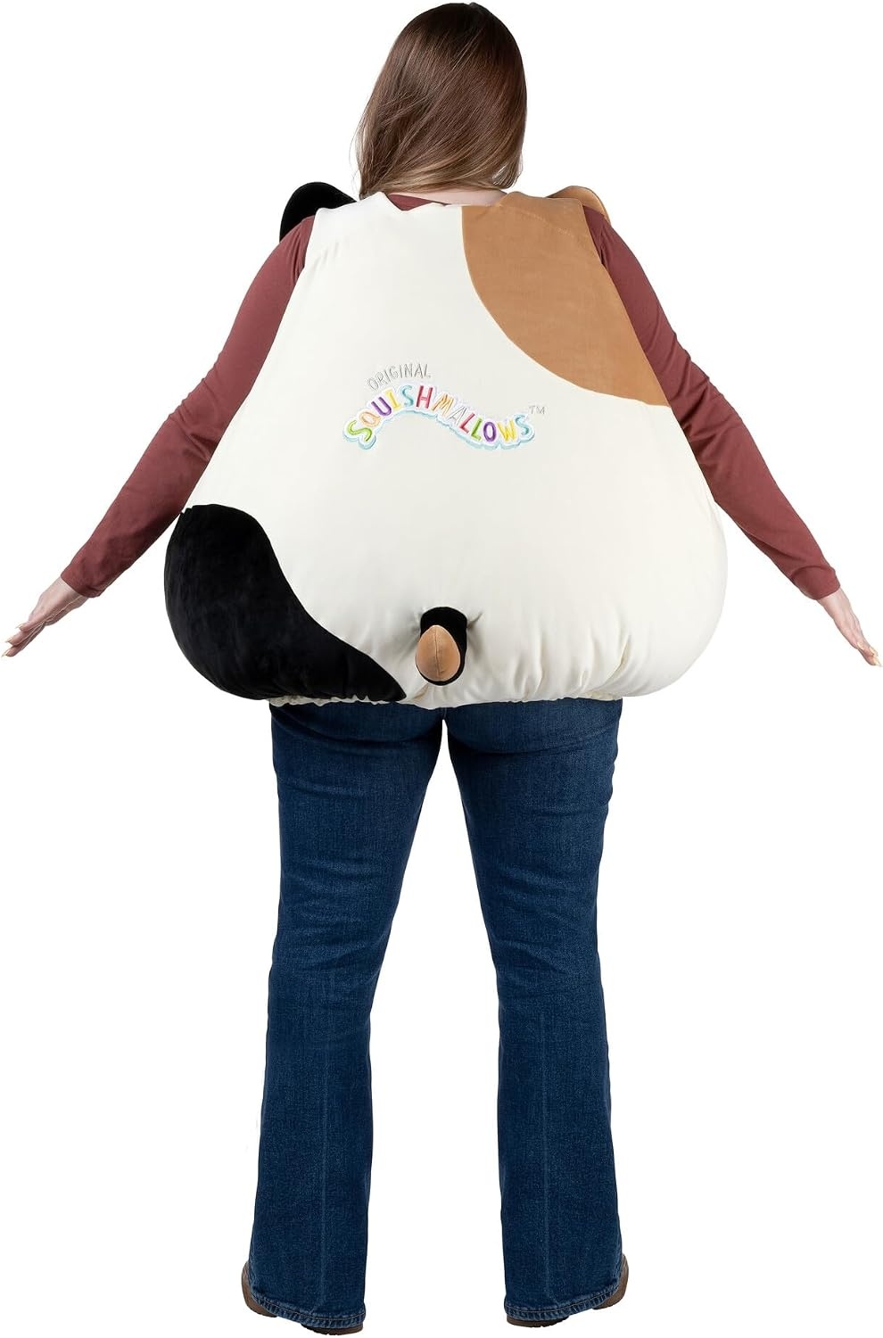 image:imageJazwares Adult Squishmallow Cam the Cat Costume Plush Calico Cat Vest for Halloween and Cosplay One SizeAdult 1618