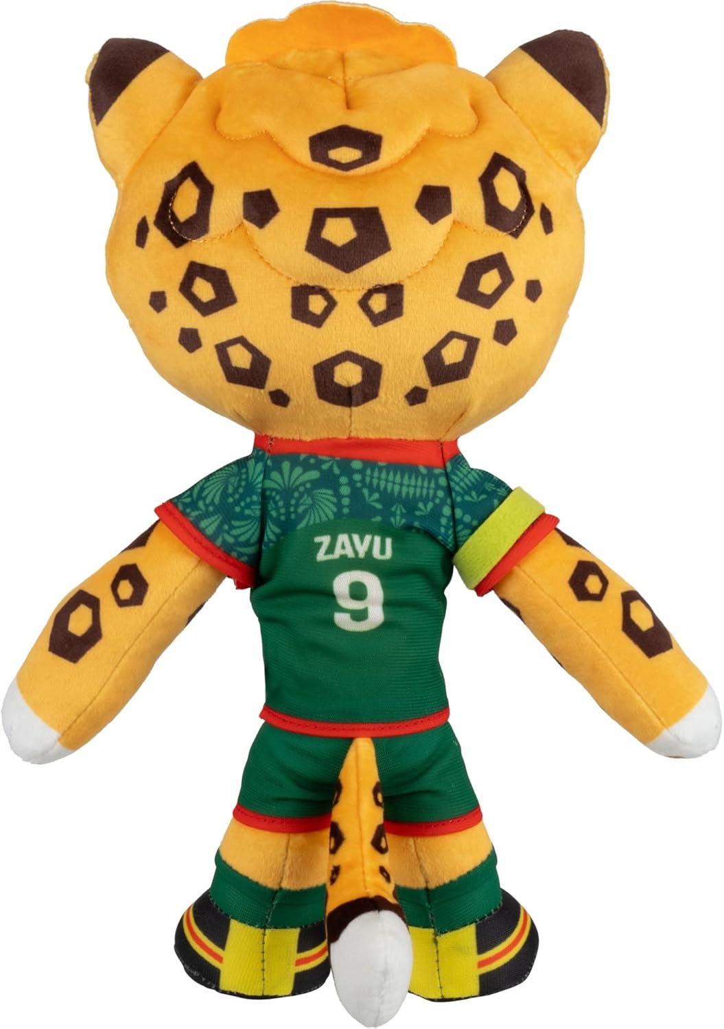 image:imageJazwares FIFA World Cup 2026 Canada 8Inch Plush Official Maple the Moose Mascot with Red Uniform Soft Collectible Toy for Fans Ages 3Mexico Zayu the Jaguar Mascot
