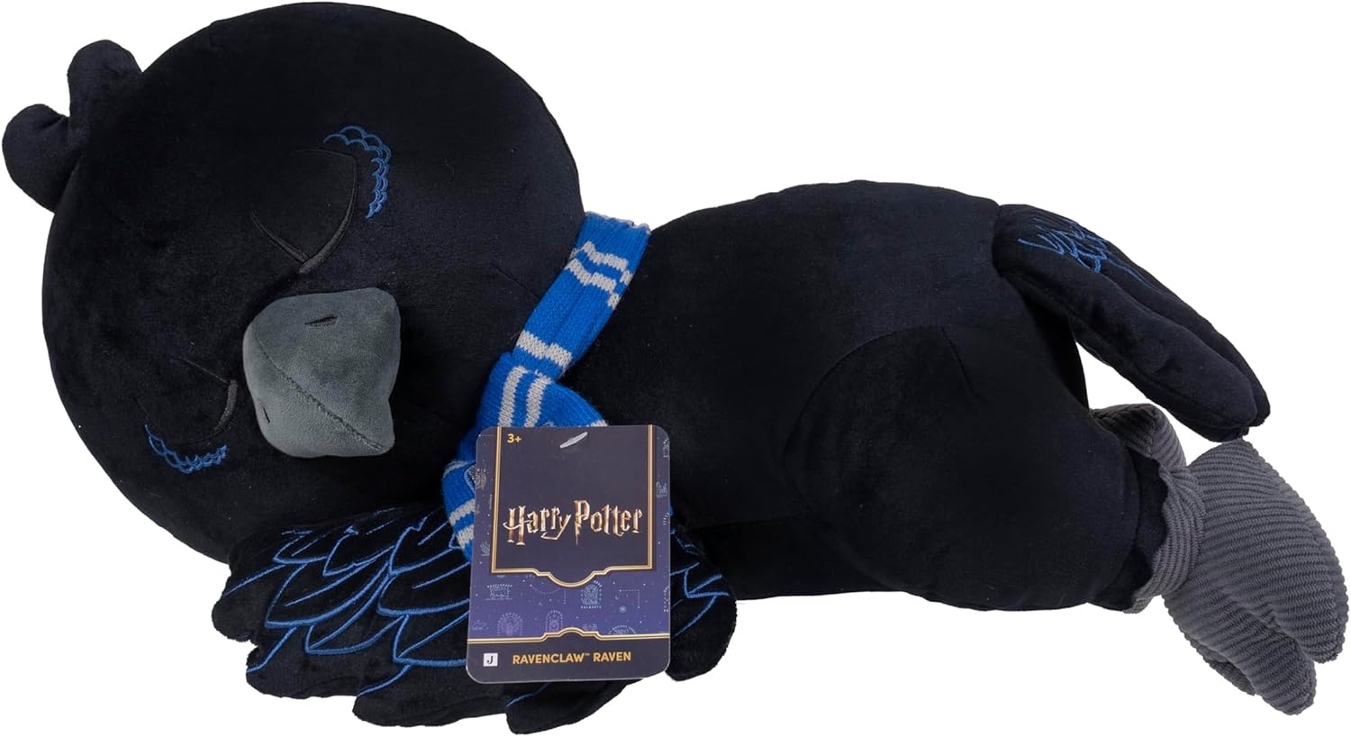 image:imageJazwares Harry Potter Ravenclaw Raven 18inch Sleeping Plush Ultrasoft Officially Licensed Warner Brothers Product Ages 2Ravenclaw Raven