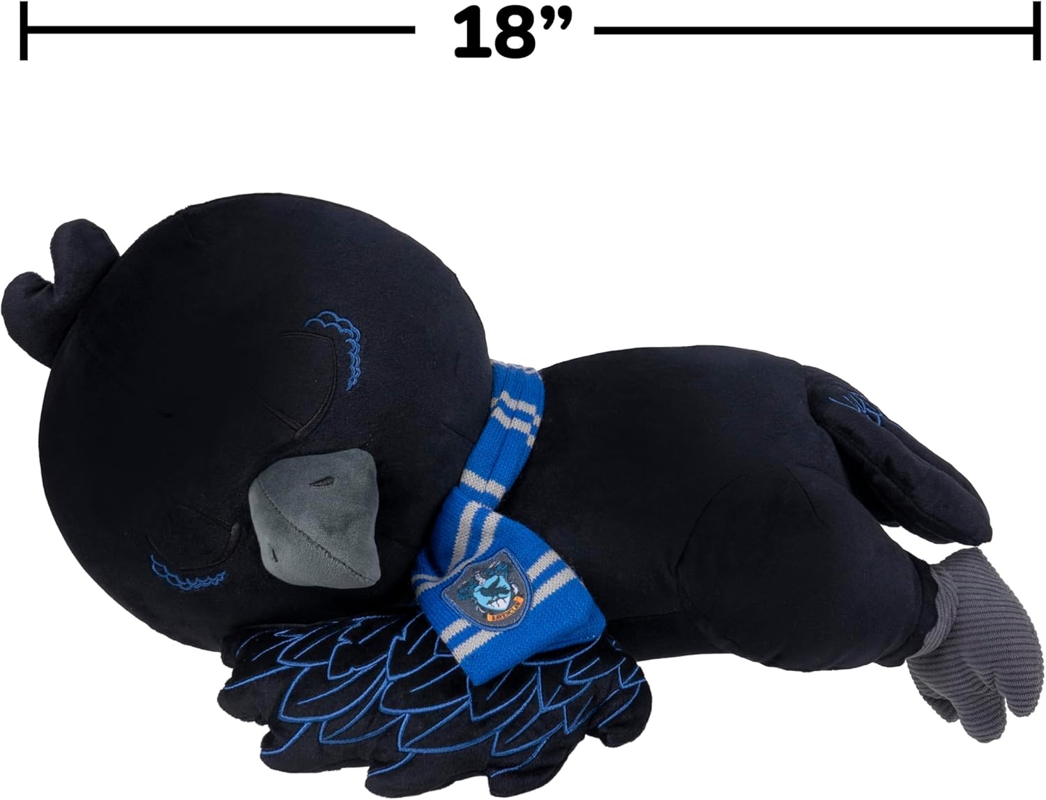 image:imageJazwares Harry Potter Ravenclaw Raven 18inch Sleeping Plush Ultrasoft Officially Licensed Warner Brothers Product Ages 2Ravenclaw Raven