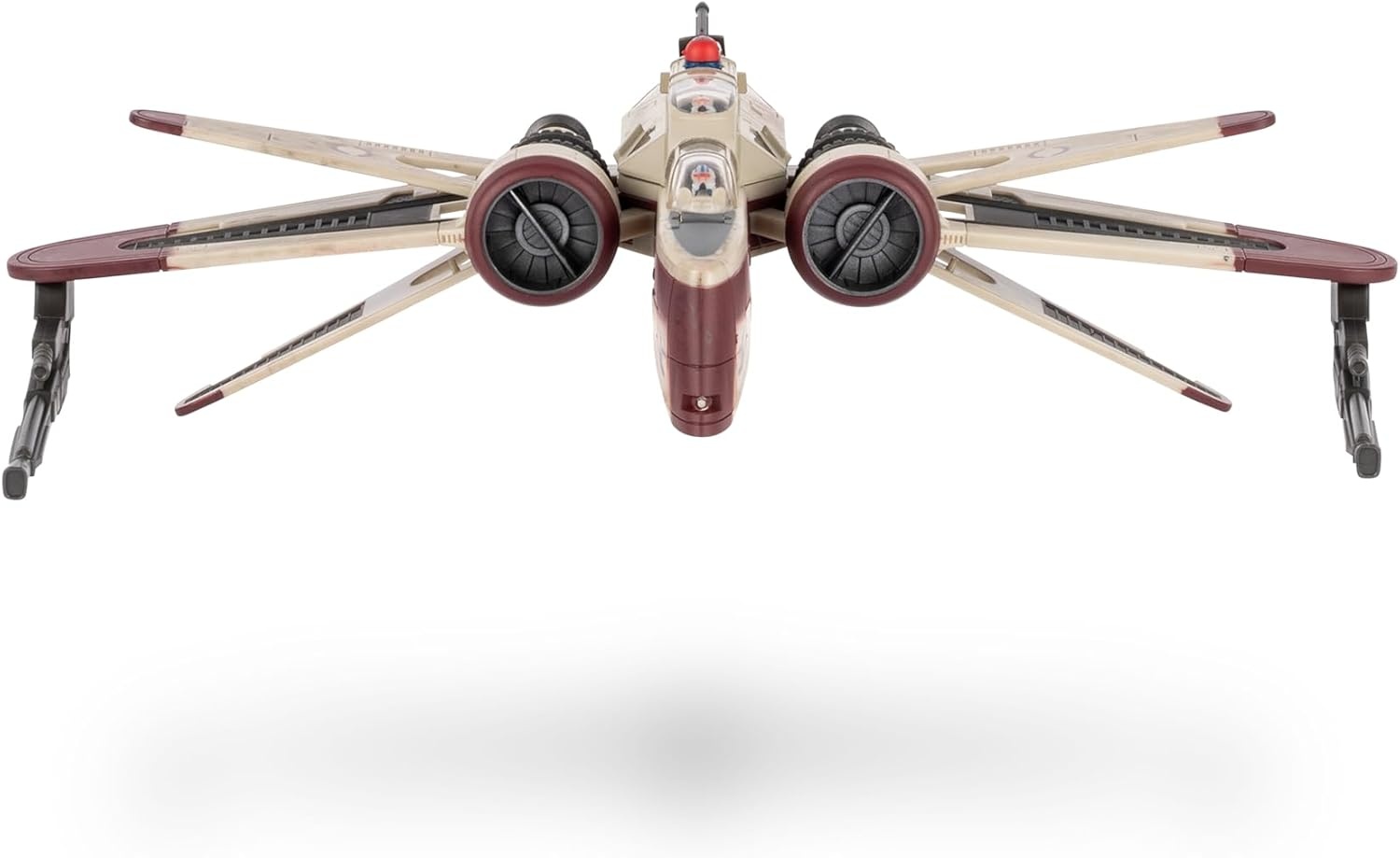 image:imageJazwares Star Wars Micro Galaxy Squadron ARC170 Starfighter 8Inch Vehicle with Three 1Inch Micro Figure AccessoriesARC170 Starfighter