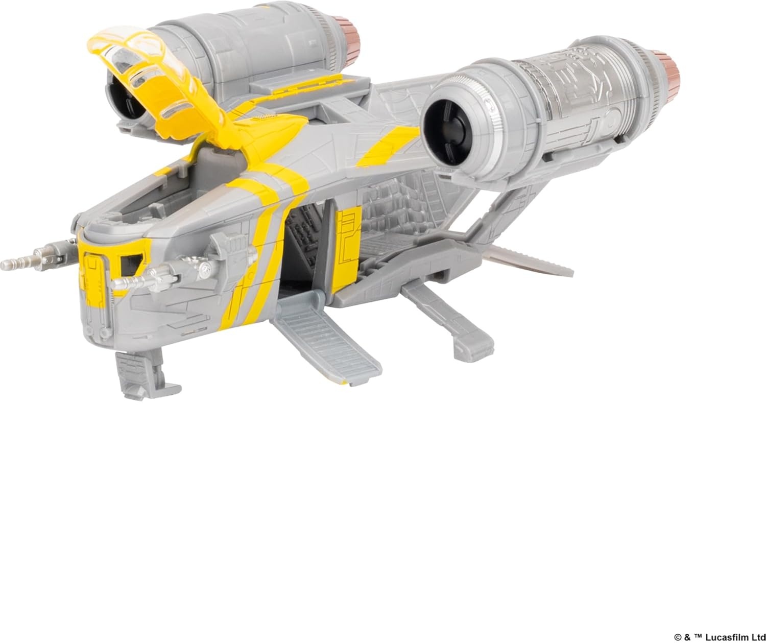 image:imageJazwares Star Wars Micro Galaxy Squadron ARC170 Starfighter 8Inch Vehicle with Three 1Inch Micro Figure AccessoriesRazor Crest