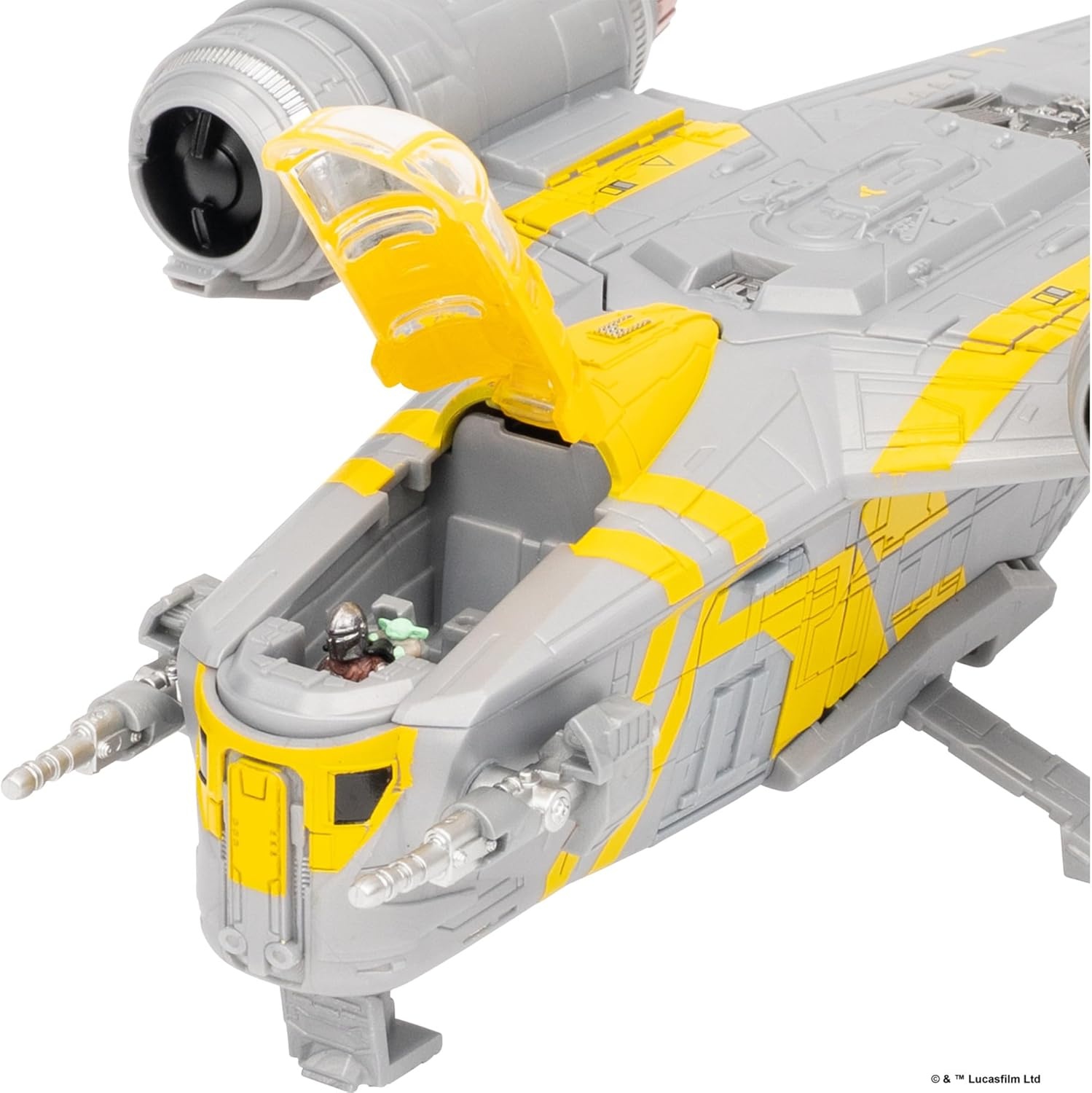 image:imageJazwares Star Wars Micro Galaxy Squadron ARC170 Starfighter 8Inch Vehicle with Three 1Inch Micro Figure AccessoriesRazor Crest