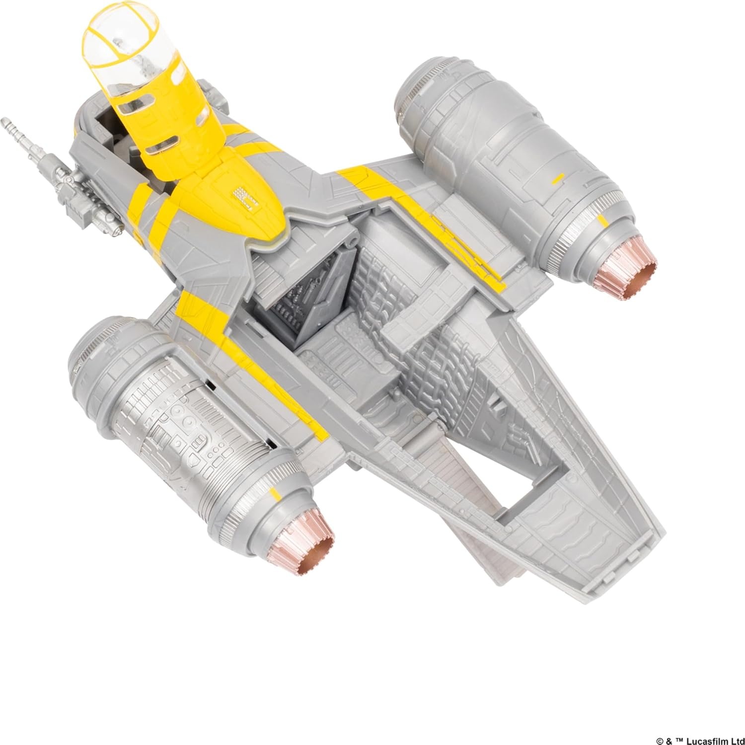 image:imageJazwares Star Wars Micro Galaxy Squadron ARC170 Starfighter 8Inch Vehicle with Three 1Inch Micro Figure AccessoriesRazor Crest