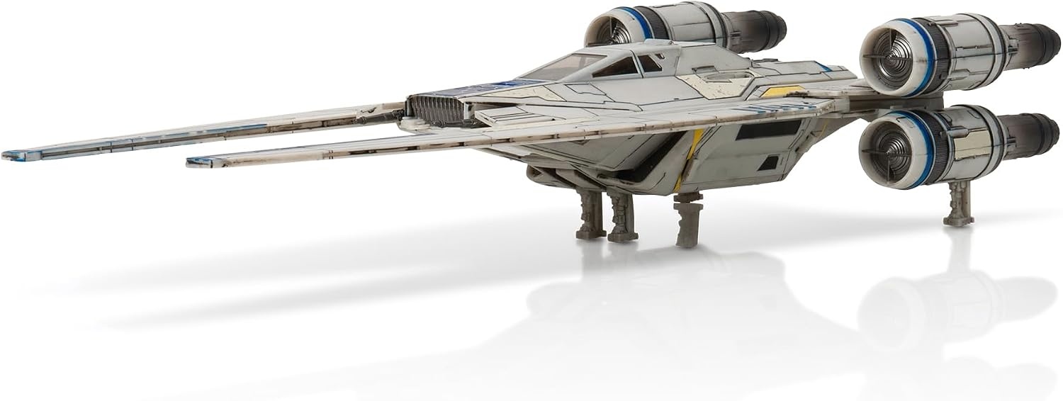 image:imageJazwares Star Wars Micro Galaxy Squadron ARC170 Starfighter 8Inch Vehicle with Three 1Inch Micro Figure AccessoriesUwing Starfighter