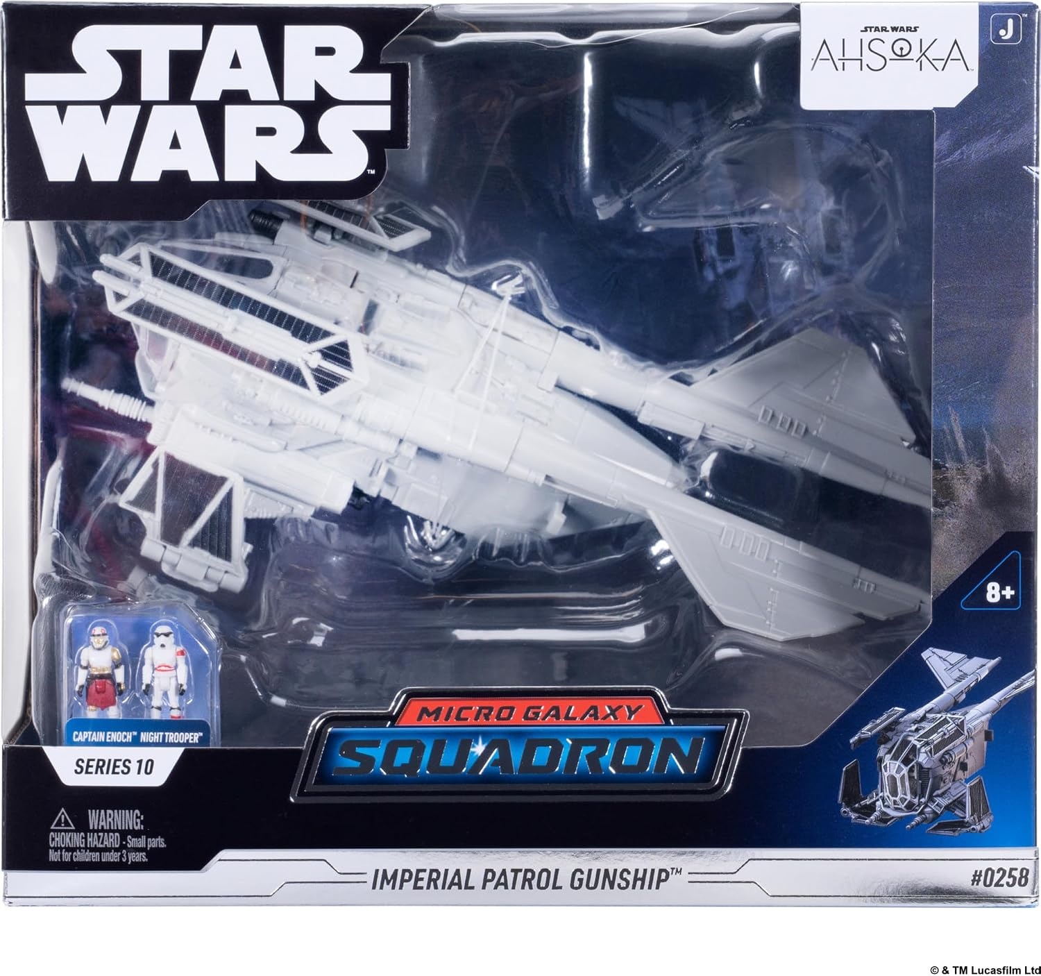 image:imageJazwares Star Wars Micro Galaxy Squadron ARC170 Starfighter 8Inch Vehicle with Three 1Inch Micro Figure AccessoriesVehicles