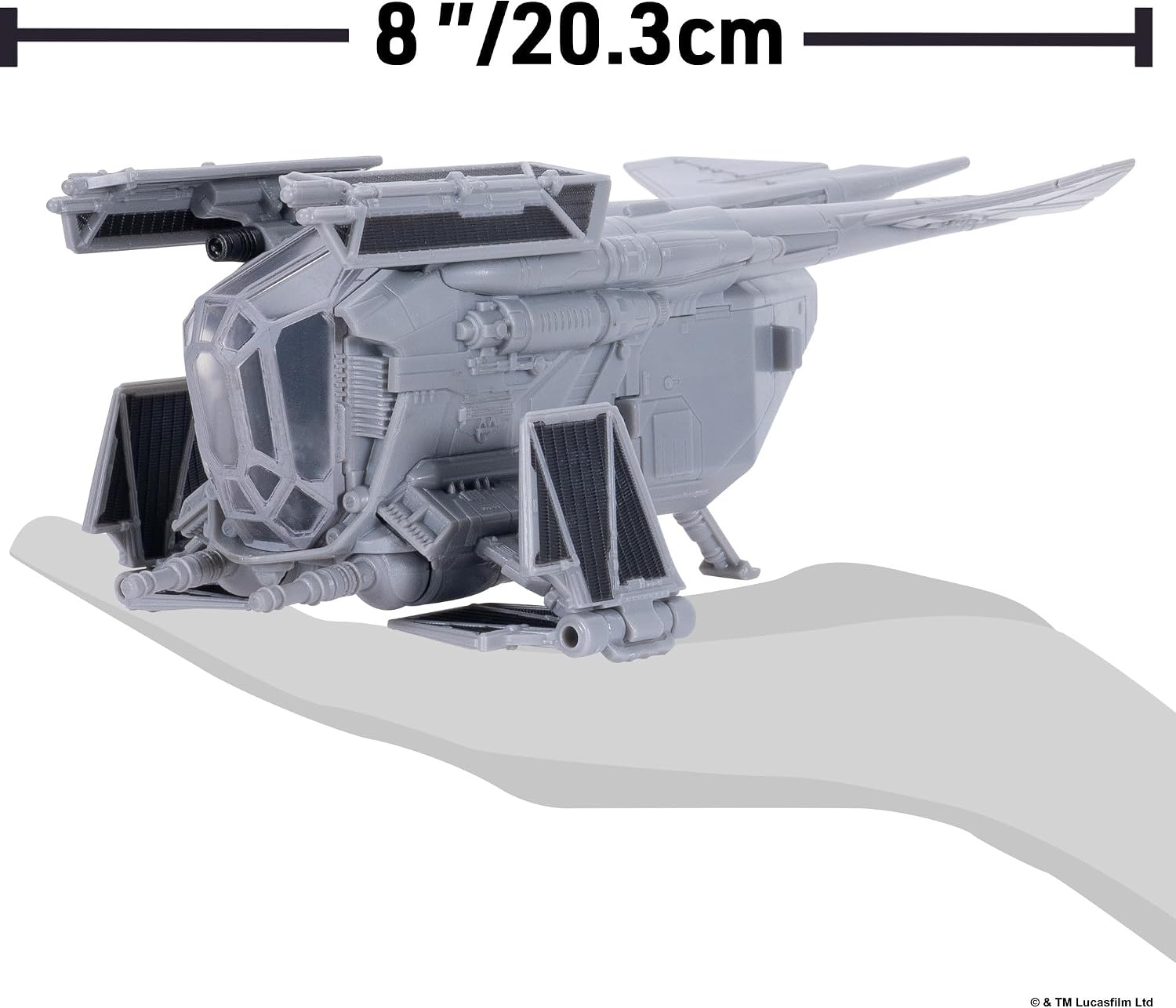 image:imageJazwares Star Wars Micro Galaxy Squadron ARC170 Starfighter 8Inch Vehicle with Three 1Inch Micro Figure AccessoriesVehicles