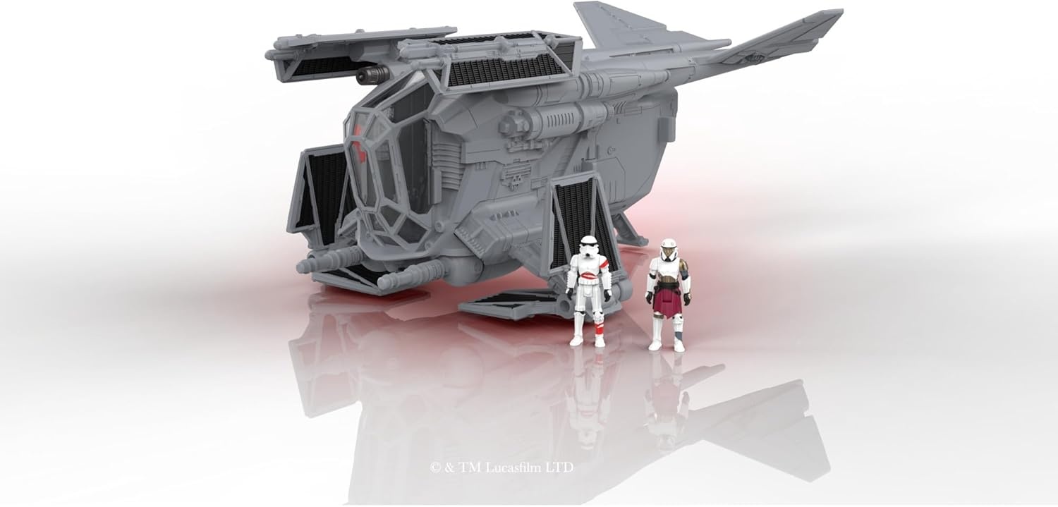image:imageJazwares Star Wars Micro Galaxy Squadron ARC170 Starfighter 8Inch Vehicle with Three 1Inch Micro Figure AccessoriesVehicles