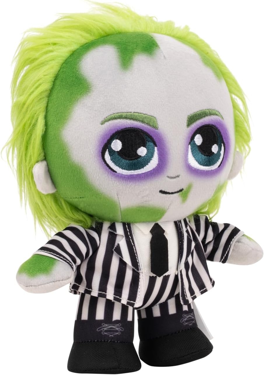 image:imageJazwares Warner Bros 8Inch ScoobyDoo Plush SuperSoft and Huggable Plush Toy Official Licensed Plush for All AgesBeetlejuice