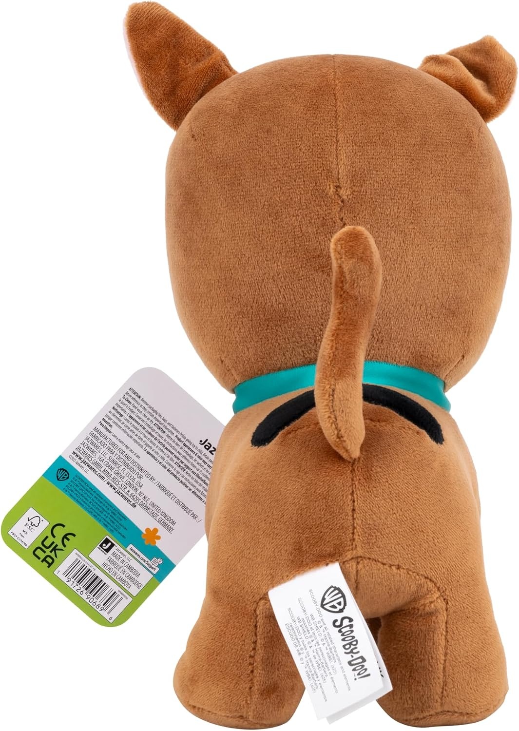 image:imageJazwares Warner Bros 8Inch ScoobyDoo Plush SuperSoft and Huggable Plush Toy Official Licensed Plush for All AgesScoobydoo