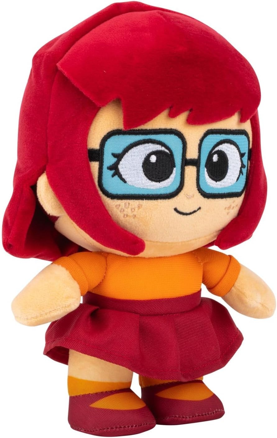 image:imageJazwares Warner Bros 8Inch ScoobyDoo Plush SuperSoft and Huggable Plush Toy Official Licensed Plush for All AgesVelma