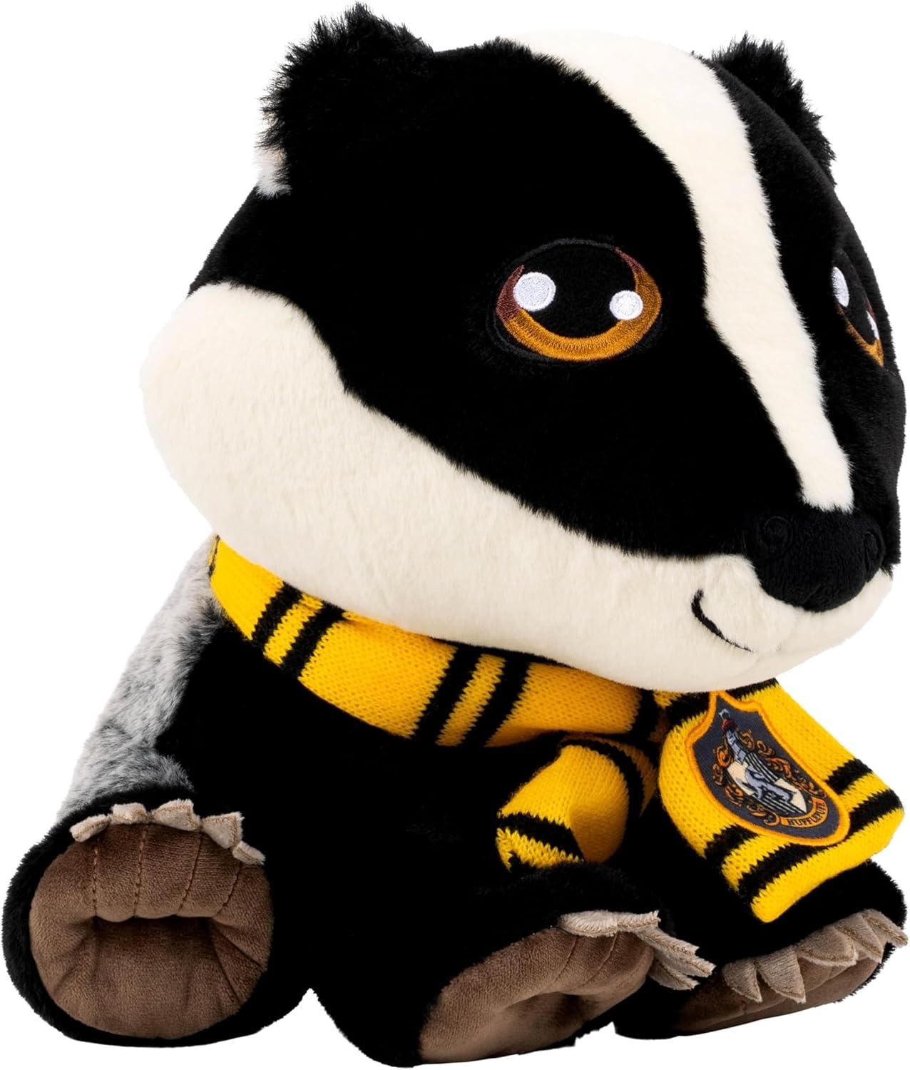 image:imageJazwares Warner Bros Discovery Harry Potter 10Inch Slytherin Snake SuperSoft and Huggable Plush Toy Official Licensed Plush All AgesHufflepuff Badger