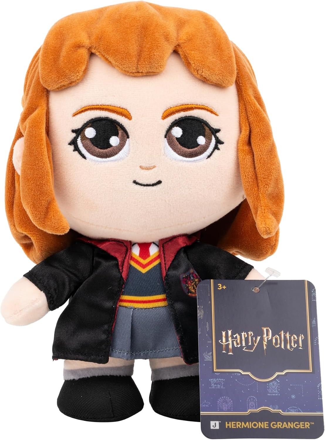 image:imageJazwares Warner Bros Discovery Harry Potter 8Inch Plush SuperSoft and Huggable Plush Toy Official Licensed Plush All AgesHermione Granger