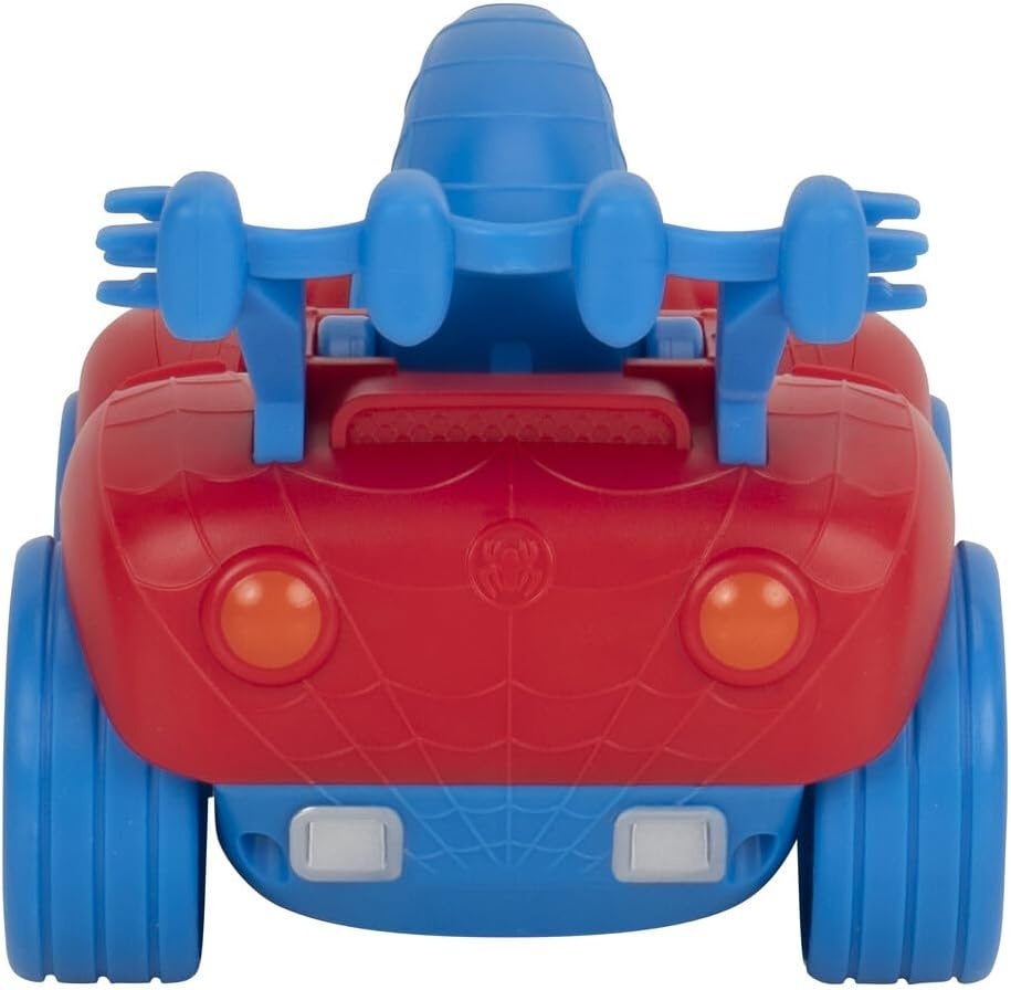 image:imageMARVEL Spidey and His Amazing Friends SpideyRex Racer 8Inch Vehicle with Sounds that Transforms from Vehicle Into Dinosaur
