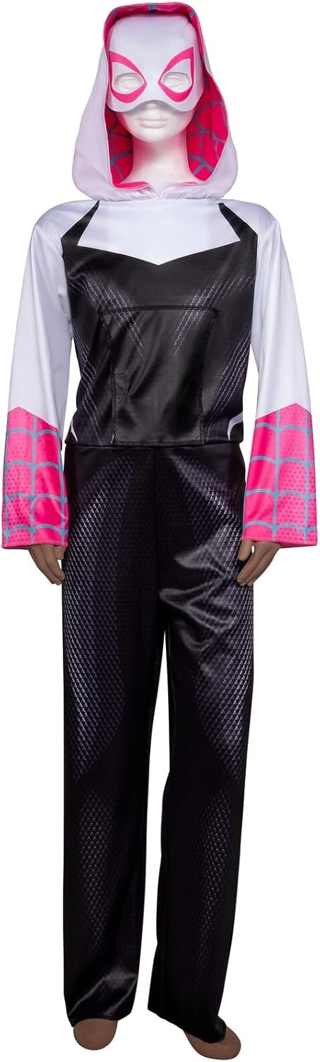 image:imageMarvel SpiderGwen Official Youth Adaptive Costume Costumes with Adaptive Features Wheel Cover Sold SeparatelyL 1214
