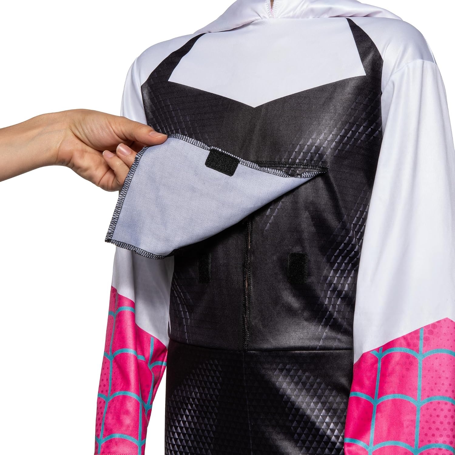 image:imageMarvel SpiderGwen Official Youth Adaptive Costume Costumes with Adaptive Features Wheel Cover Sold SeparatelyS 57