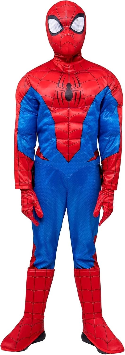 image:imageMarvel SpiderMan Official Youth Adaptive Costume Costumes with Adaptive Features Wheel Cover Sold SeparatelyM 810