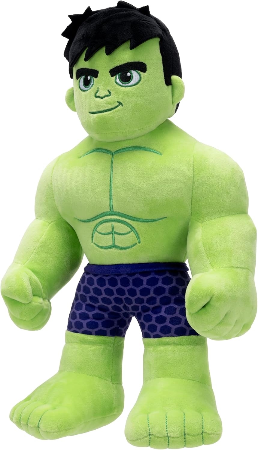 image:imageMarvel Spidey and His Amazing Friends My Friend Hulk Feature Plush 16Inch Talking Plush with 16 Unique Phrases16 Inch Hulk