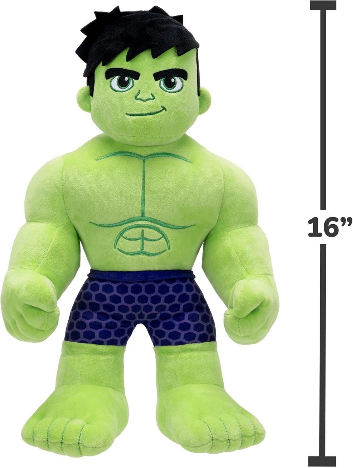 image:imageMarvel Spidey and His Amazing Friends My Friend Hulk Feature Plush 16Inch Talking Plush with 16 Unique Phrases16 Inch Hulk