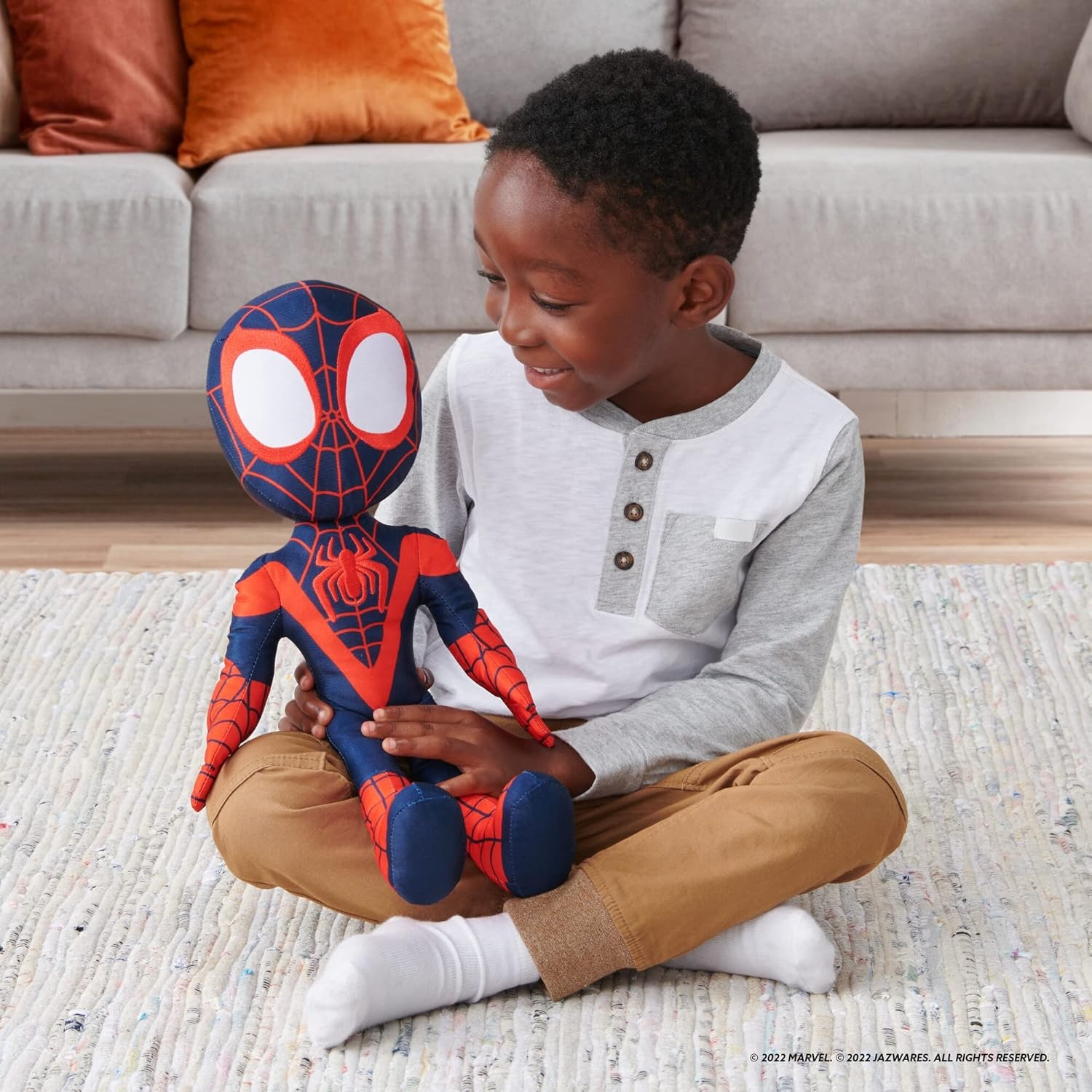 image:imageMarvel Spidey and His Amazing Friends My Friend Hulk Feature Plush 16Inch Talking Plush with 16 Unique Phrases16 Inch Miles Morales