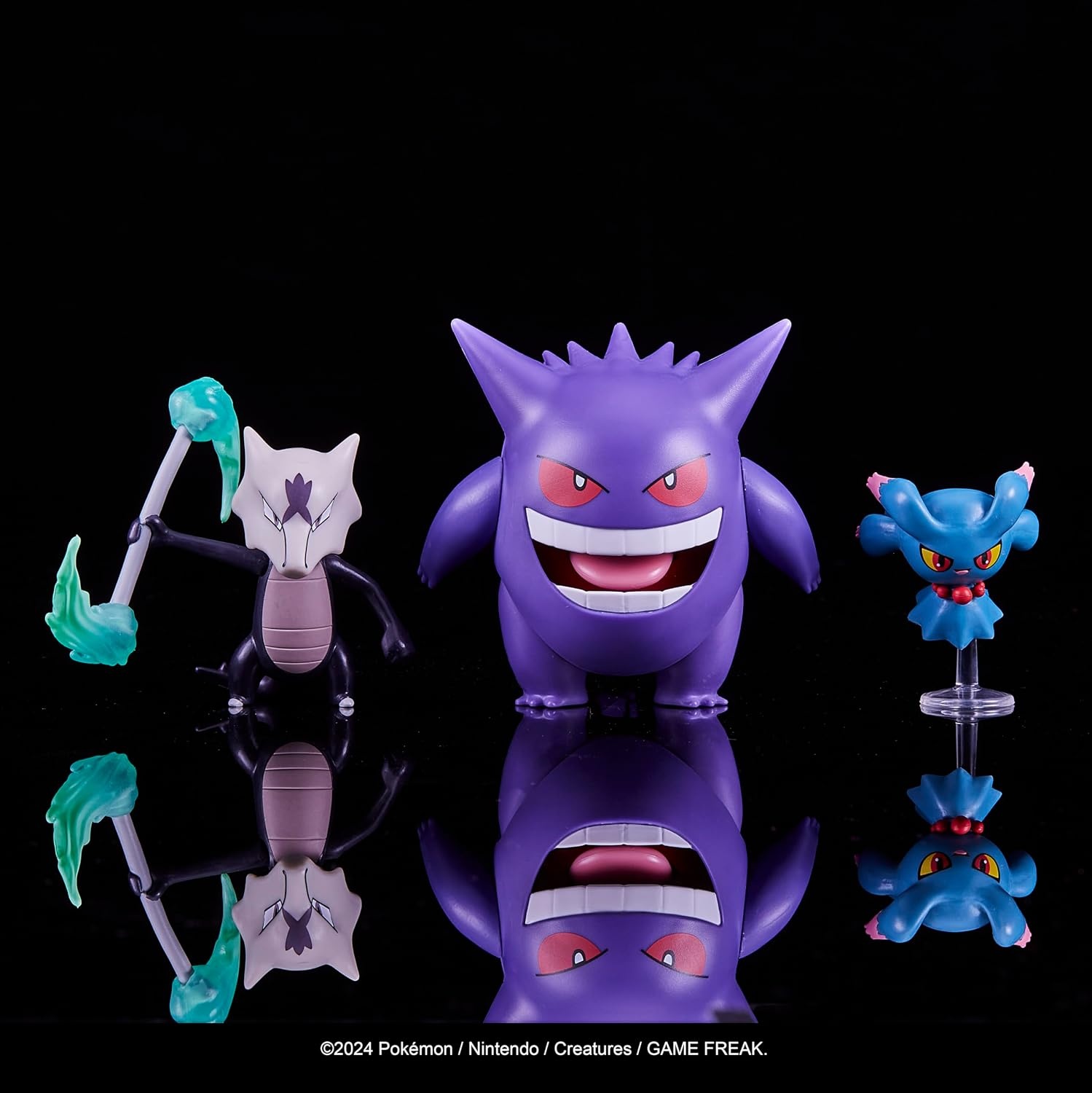 image:imagePokemon Battle Figure 3 Pack Features 2Inch Pancham and Lucario and 3Inch Infernape Battle FiguresGhosttype