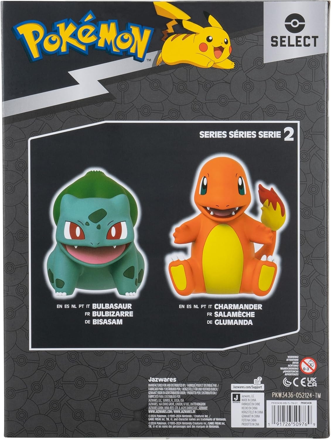 image:imagePokemon Bulbasaur Select Vinyl Figure 8Inch Figure Made from VinylCharmander