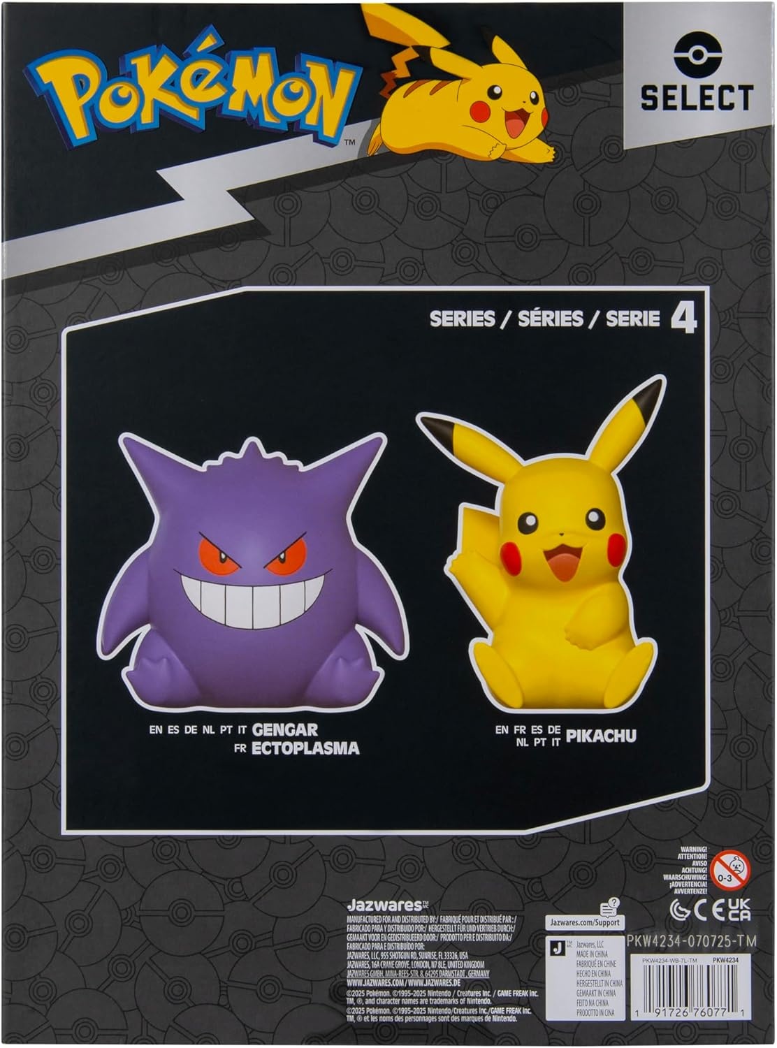 image:imagePokemon Bulbasaur Select Vinyl Figure 8Inch Figure Made from VinylGengar