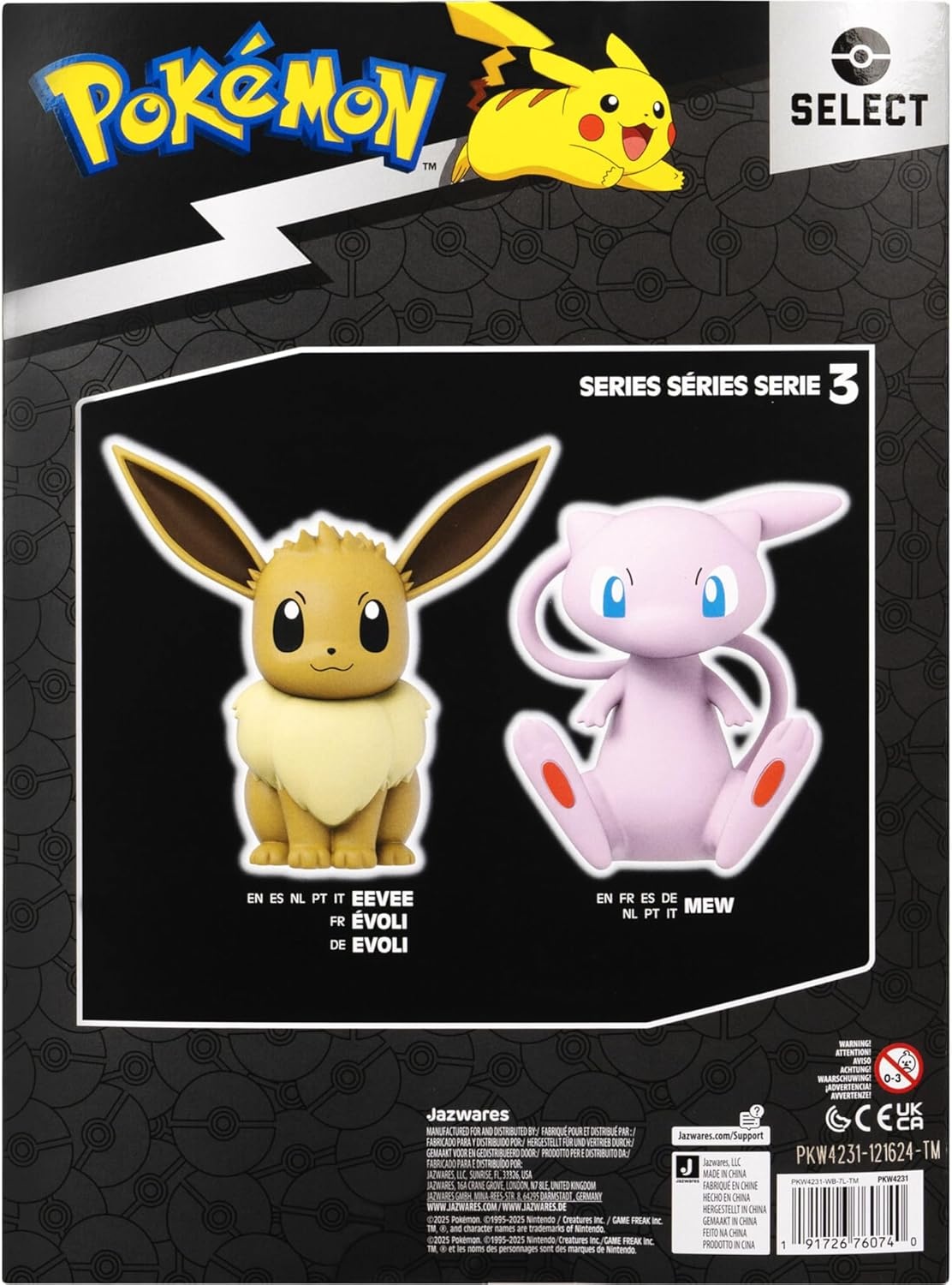 image:imagePokemon Bulbasaur Select Vinyl Figure 8Inch Figure Made from VinylMew