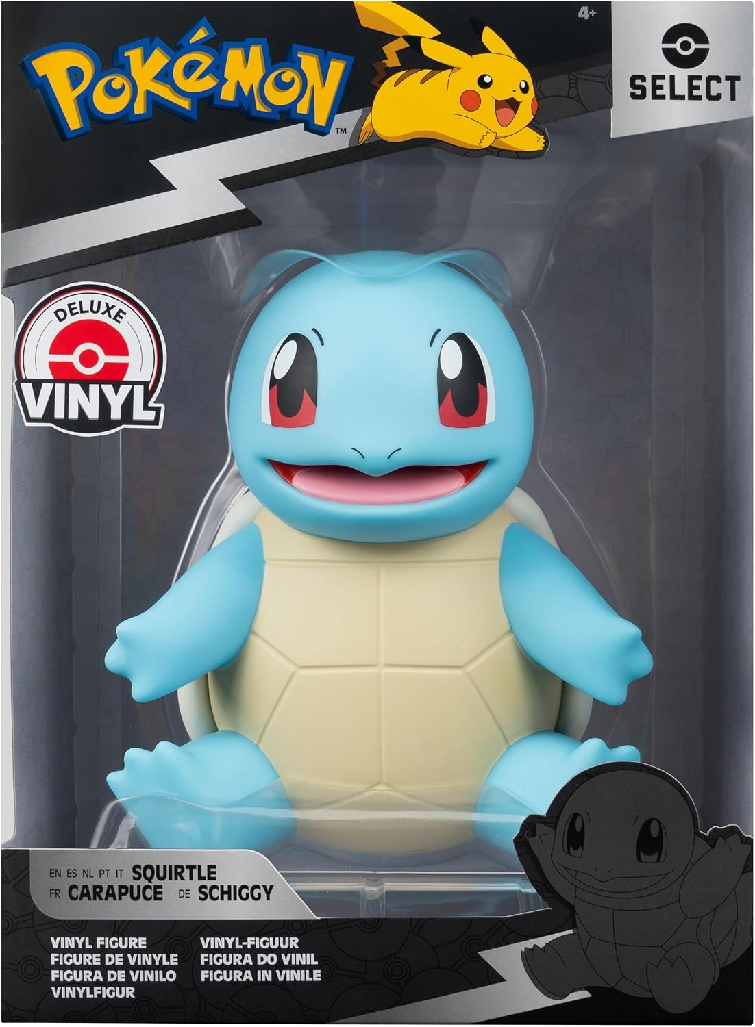 image:imagePokemon Bulbasaur Select Vinyl Figure 8Inch Figure Made from VinylSquirtle