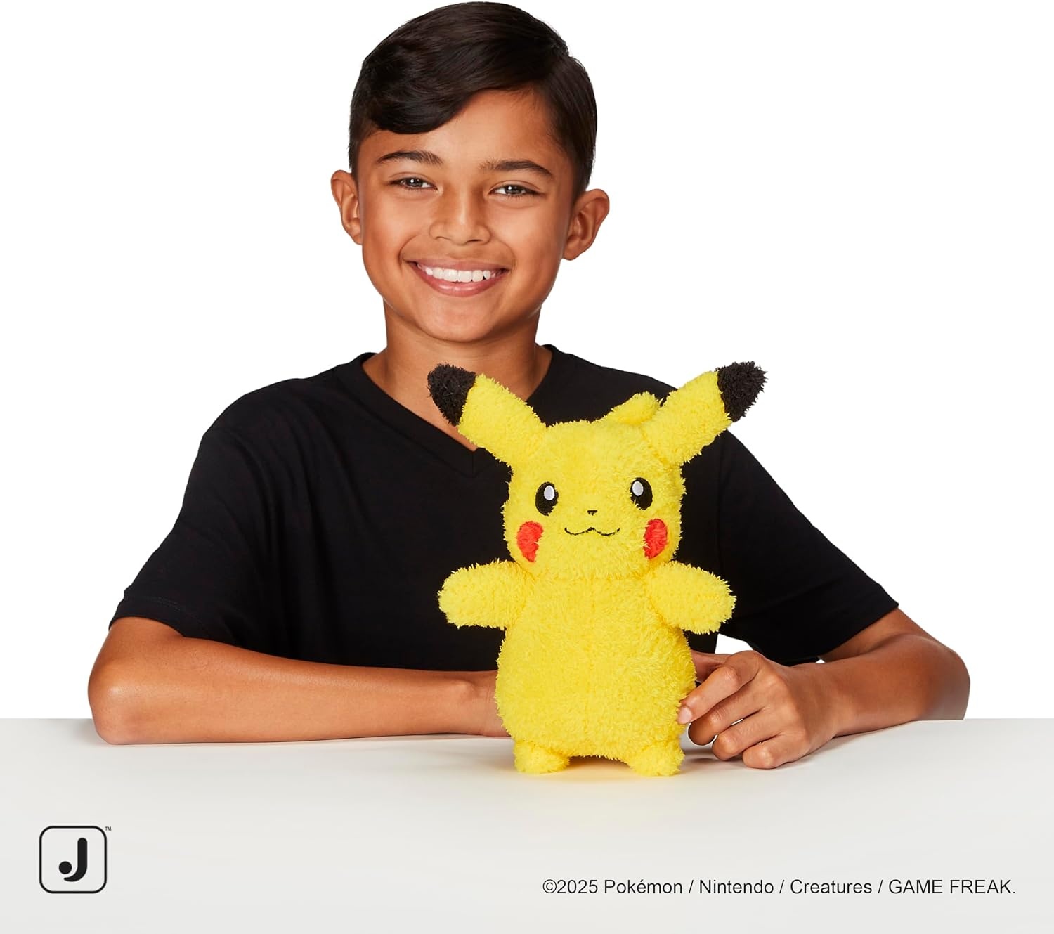 image:imagePokemon Cuddly Pikachu Plush 8Inch Soft Shaggy Plush with Authentic DetailsPikachu