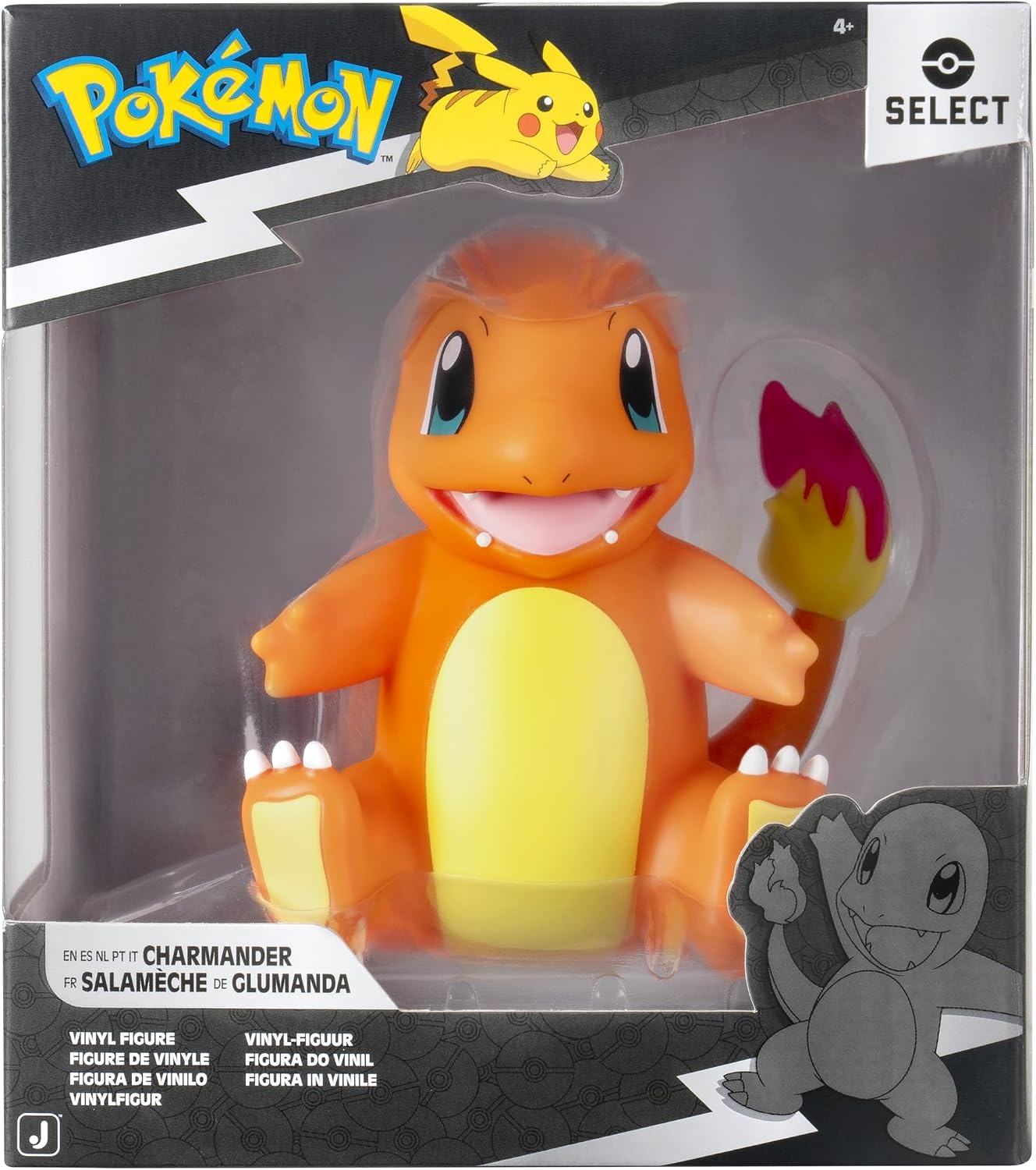 image:imagePokemon Eevee Select Vinyl Figure 4Inch Figure Made from VinylCharmander