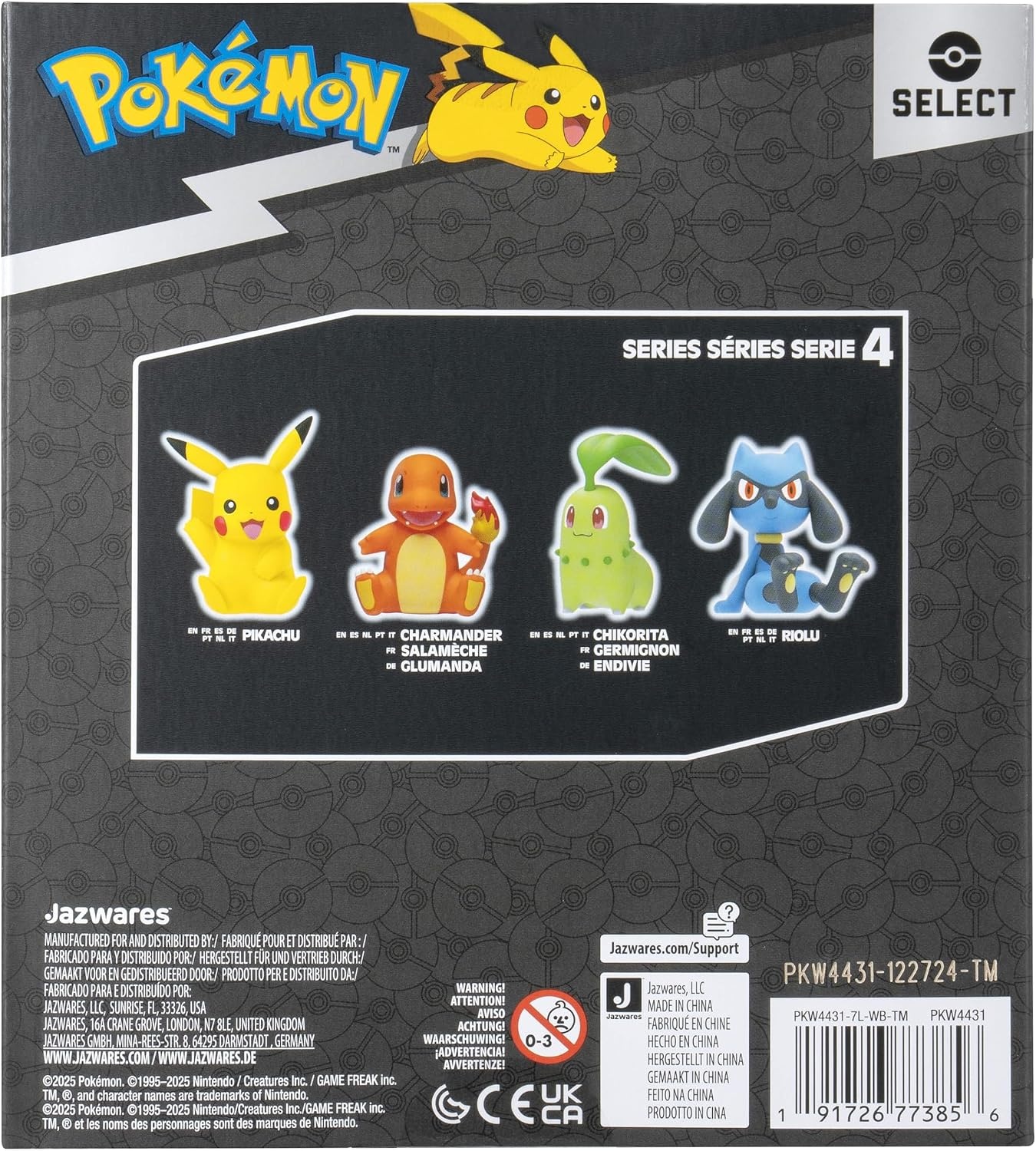 image:imagePokemon Eevee Select Vinyl Figure 4Inch Figure Made from VinylCharmander