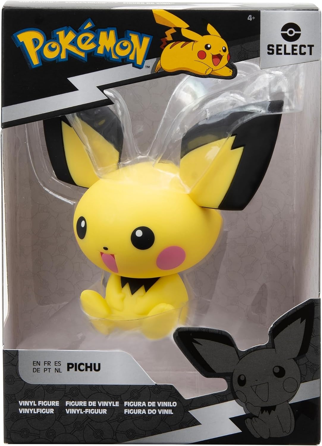 image:imagePokemon Eevee Select Vinyl Figure 4Inch Figure Made from VinylPichu