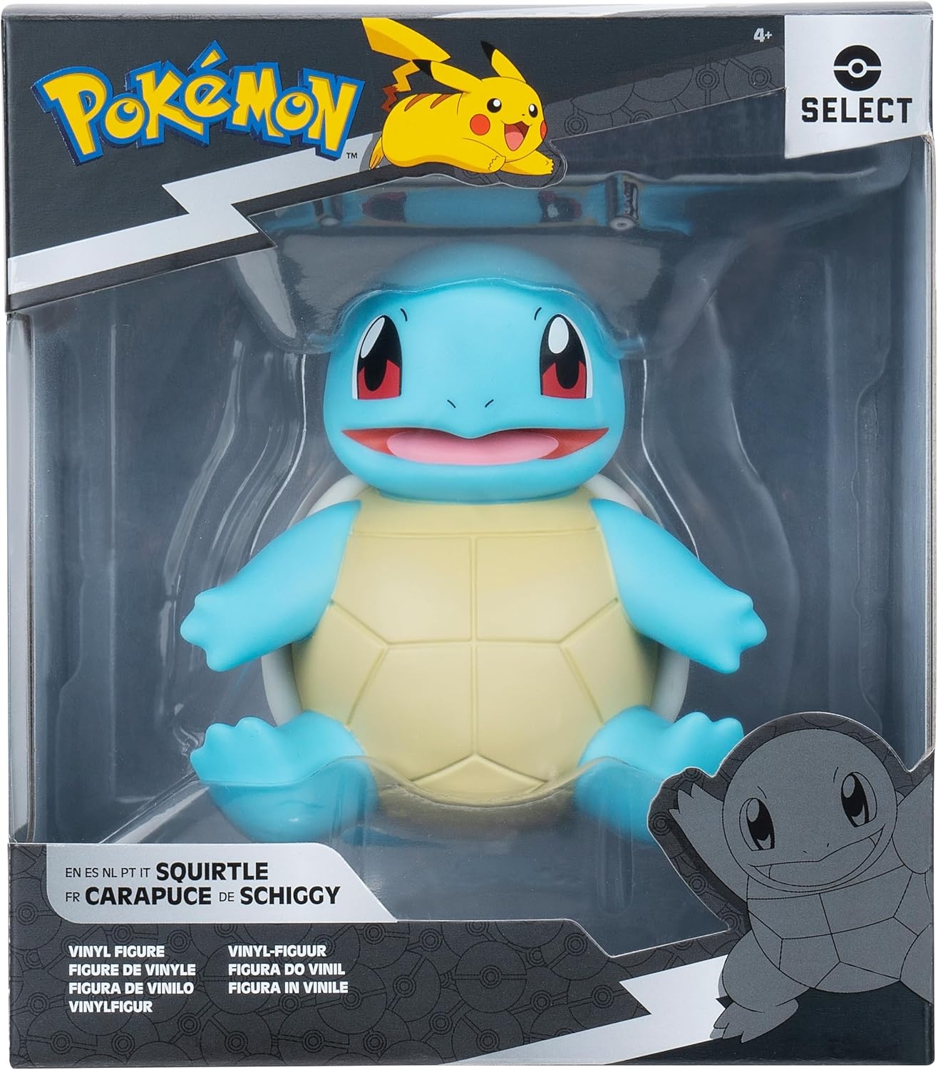 image:imagePokemon Eevee Select Vinyl Figure 4Inch Figure Made from VinylSquirtle