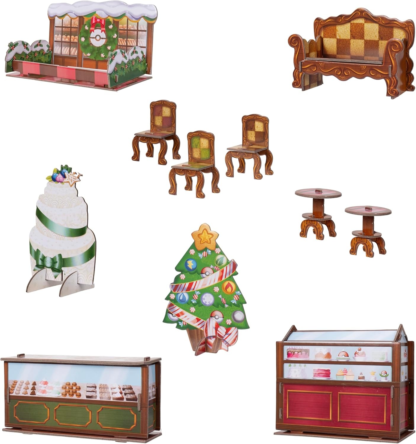 image:imagePokemon Holiday Calendar 2025 Features 16 2Inch Battle Figures with Special Finish and Eight Unique Accessories