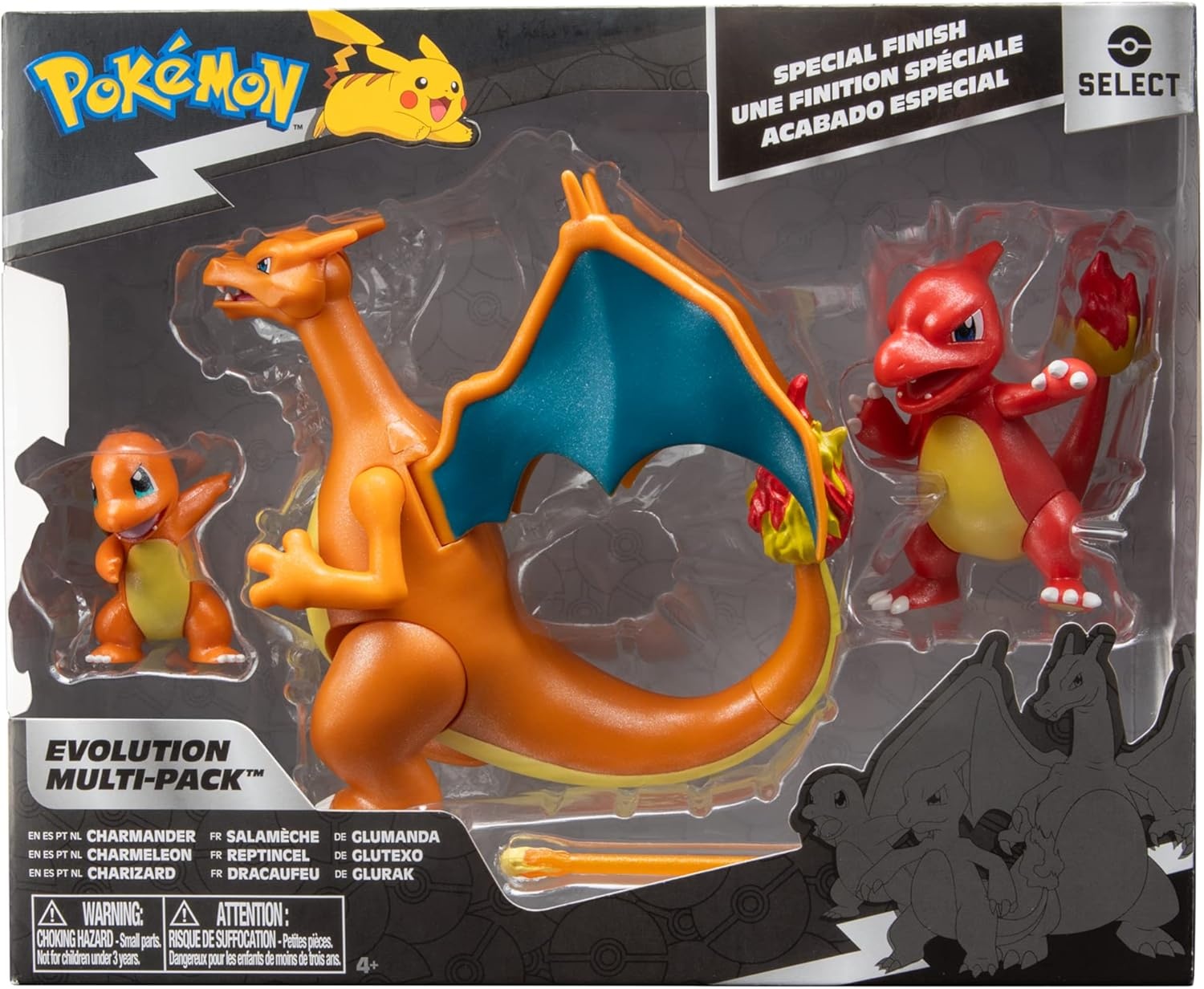 image:imagePokemon Select Evolution Pack Features 2Inch Magikarp and 12Inch Gyarados Battle Figures with Exclusive FinishStyle 3