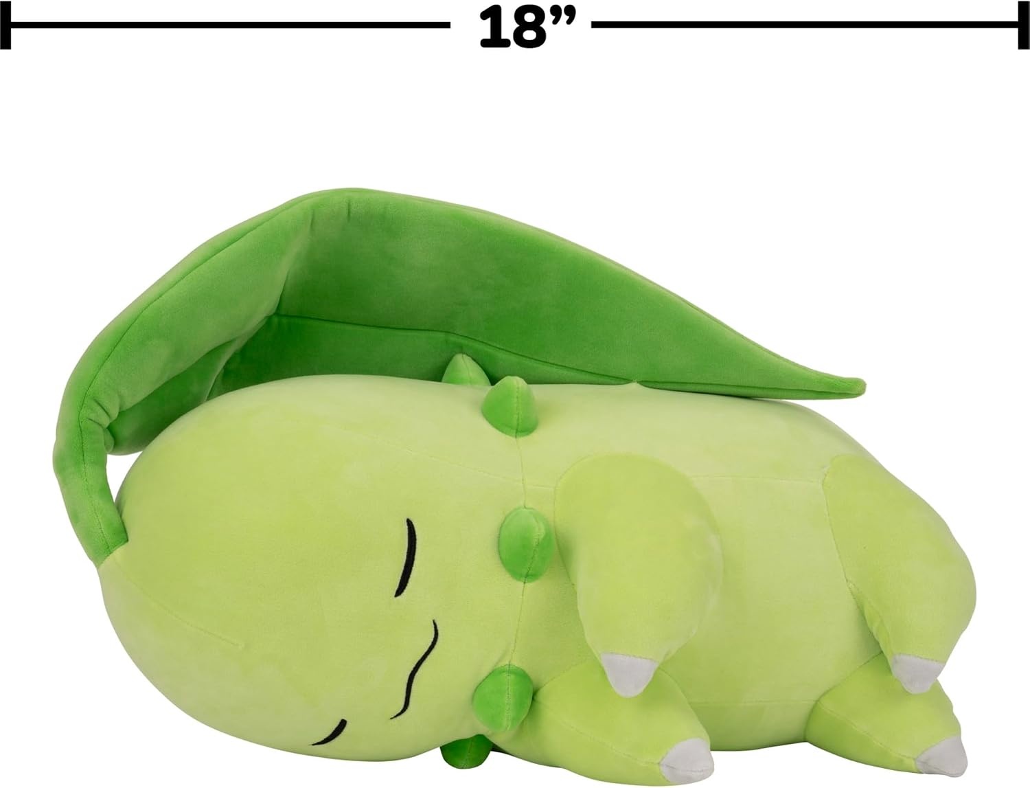 image:imagePokemon Snorlax Sleeping Plush 18Inch Premium Plush in Sleeping PoseChikorita